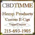 Logo for the brand CBDTimme - Vaportimme E-Juice Inc.